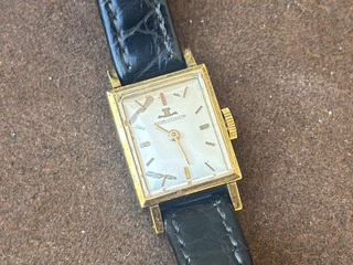 Horloge, Jaeger Le Coultre, 1658, Goud, 1965